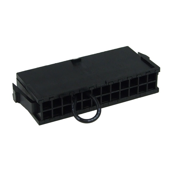 Phobya ATX PSU Bridging Tool 24 Pin - Black