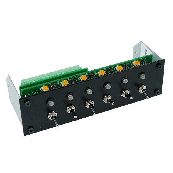 Phobya Fan-Switch 6-Channel Black