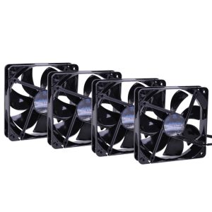 Phobya G-Silent 12 2000rpm Black Silent Edition (4xFan Pack)