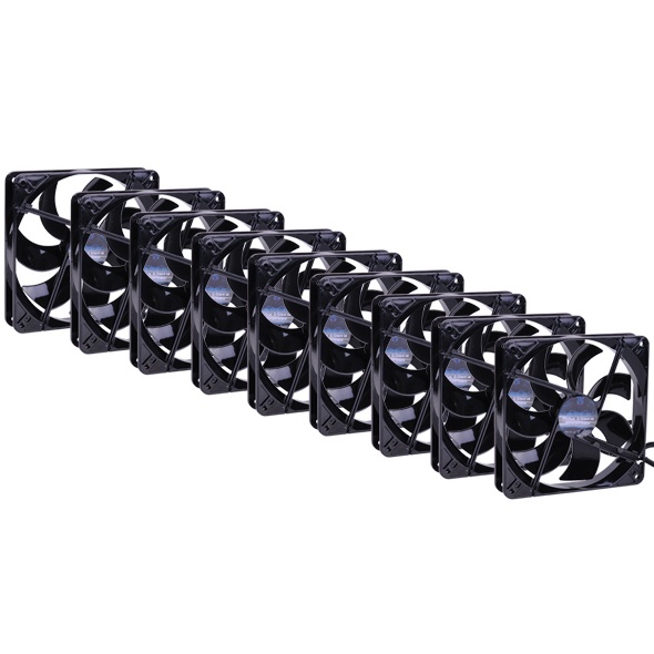 Phobya G-Silent 14 1200rpm Black Silent Edition (9xFan Pack)