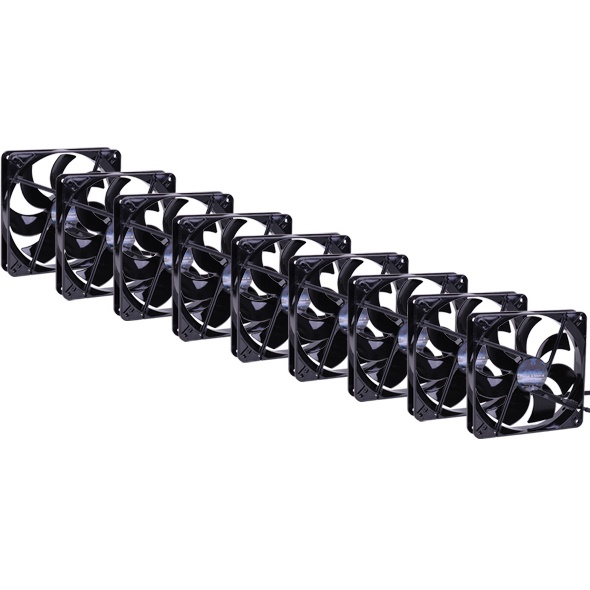 Phobya G-Silent 14 1400rpm Black Silent Edition (9xFan Pack)