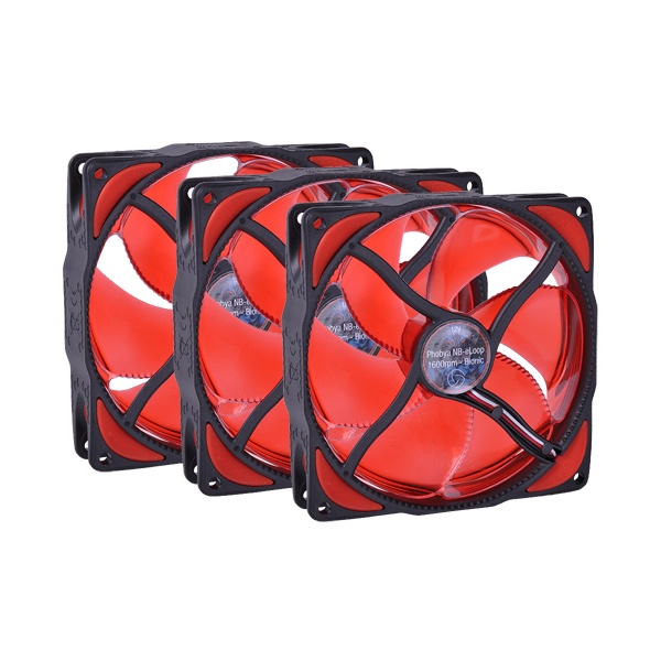 Phobya NB-ELOOP 1600rpm - Bionic Fan Bundle (3 x Pack)