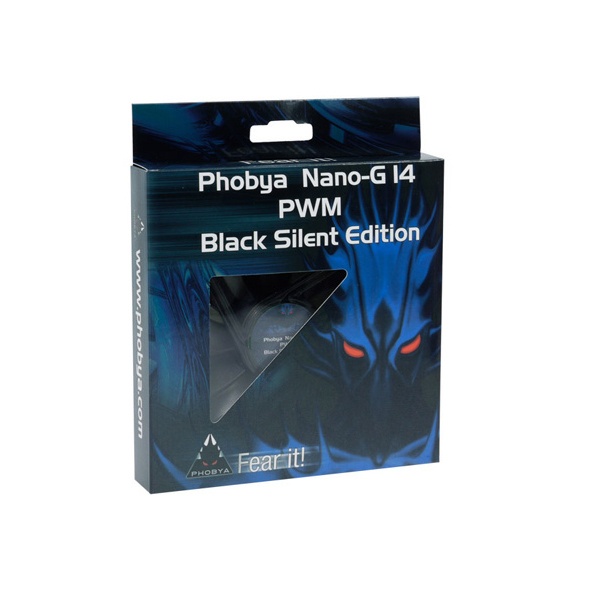 Phobya Nano-G 14 PWM Black Silent Edition (9-Pack)
