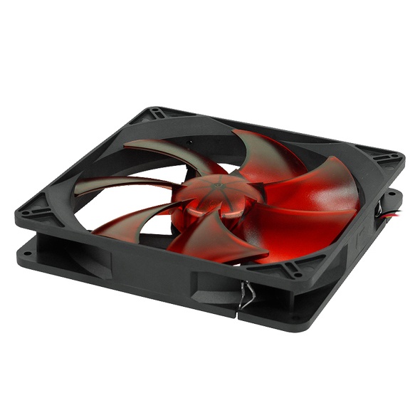 Phobya Silent G-18 700rpm Red LED 4-way Bundle (4x fan package)