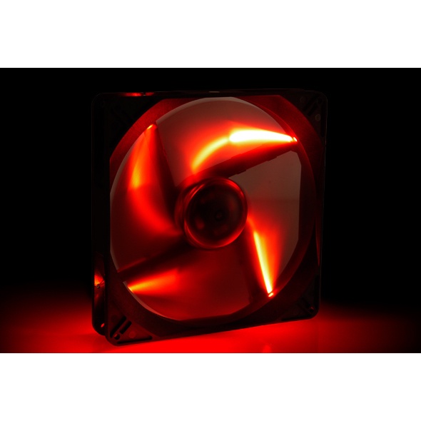 Phobya Silent G-18 700rpm Red LED 4-way Bundle (4x fan package)