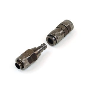 Phobya quick release fastener- coupling kit 13/10mm - black nickel