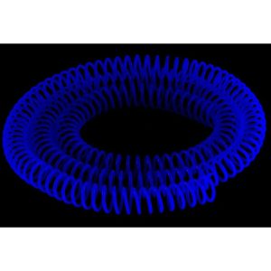 PrimoChill Anti-Kink Coils 3/4 - UV Blue