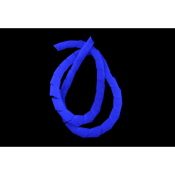 Spiral Wrap 17mm UV Blue