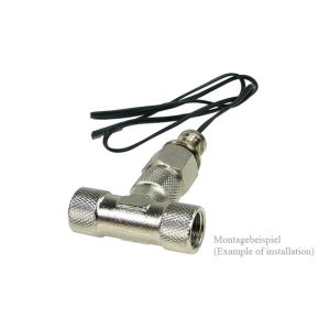 Thermosensor In-Line G1/4 Push-In - Knurled 10mm
