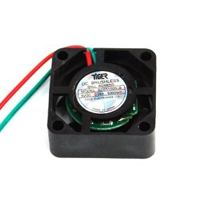 Tiger Axial-Mini-Fan ball bearing 12V DC(25x25x10mm) 8.500rpm