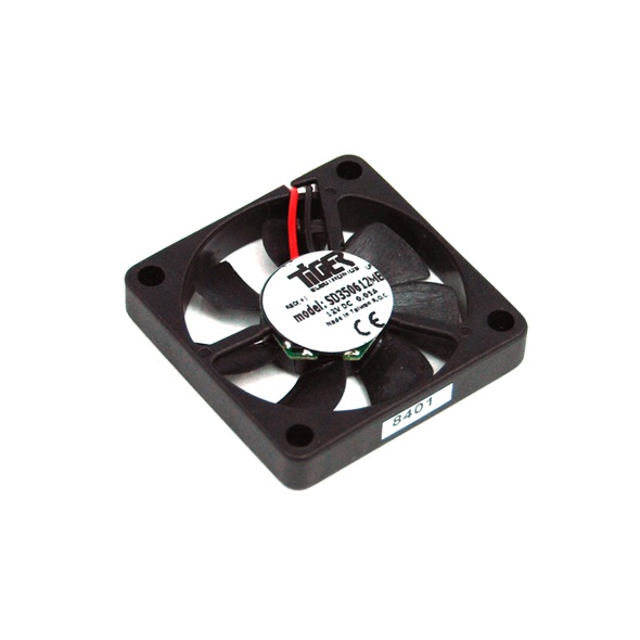 Tiger Axial-Mini-Fan ball bearing 12V DC(35x35x6mm) 8.000rpm