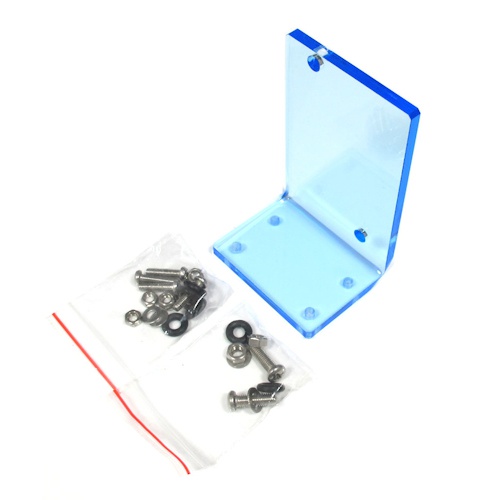 XSPC DDC Acrylic L Stand – UV Blue