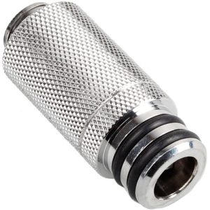 Bitspower Quick Set 1/4 inch - Extra Long, Shiny Silver