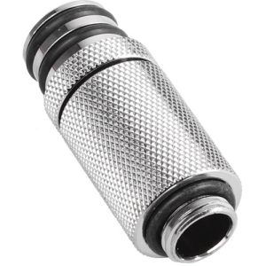 Bitspower Quick Set 1/4 inch - Extra Long, Shiny Silver