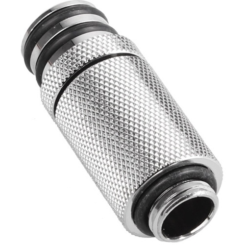 Bitspower Quick Set 1/4 inch - Extra Long, Shiny Silver