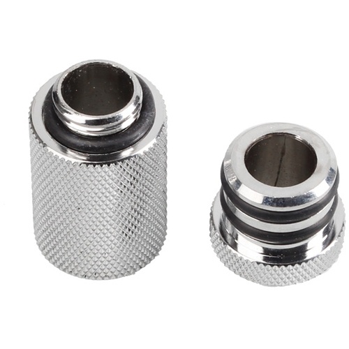 Bitspower Quick Set 1/4 inch - Extra Long, Shiny Silver