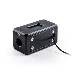 Bitspower flow sensor, 2x G1/4 inch connections, OLED display