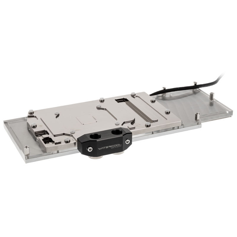 Watercool Heatkiller IV for Radeon RX 5700 XT, RGB - Acrylic + Nickel, silver