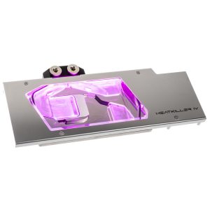 Watercool Heatkiller IV for Radeon RX 5700 XT, RGB - Acrylic + Nickel, silver