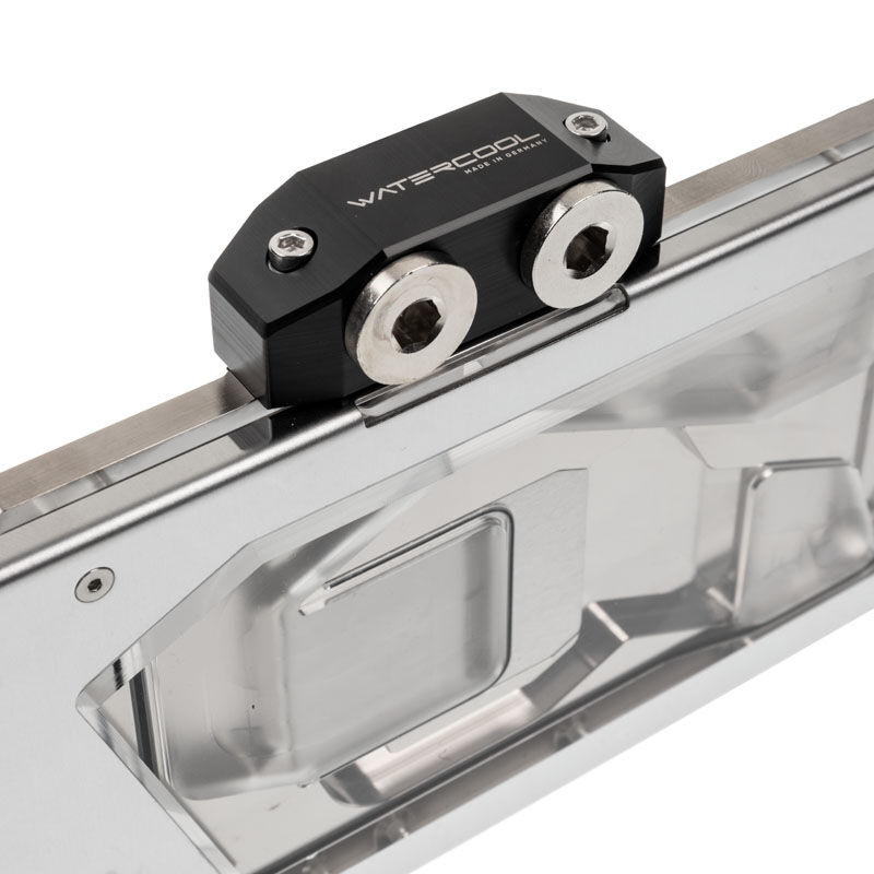 Watercool Heatkiller IV for Radeon RX 5700 XT, RGB - Acrylic + Nickel, silver