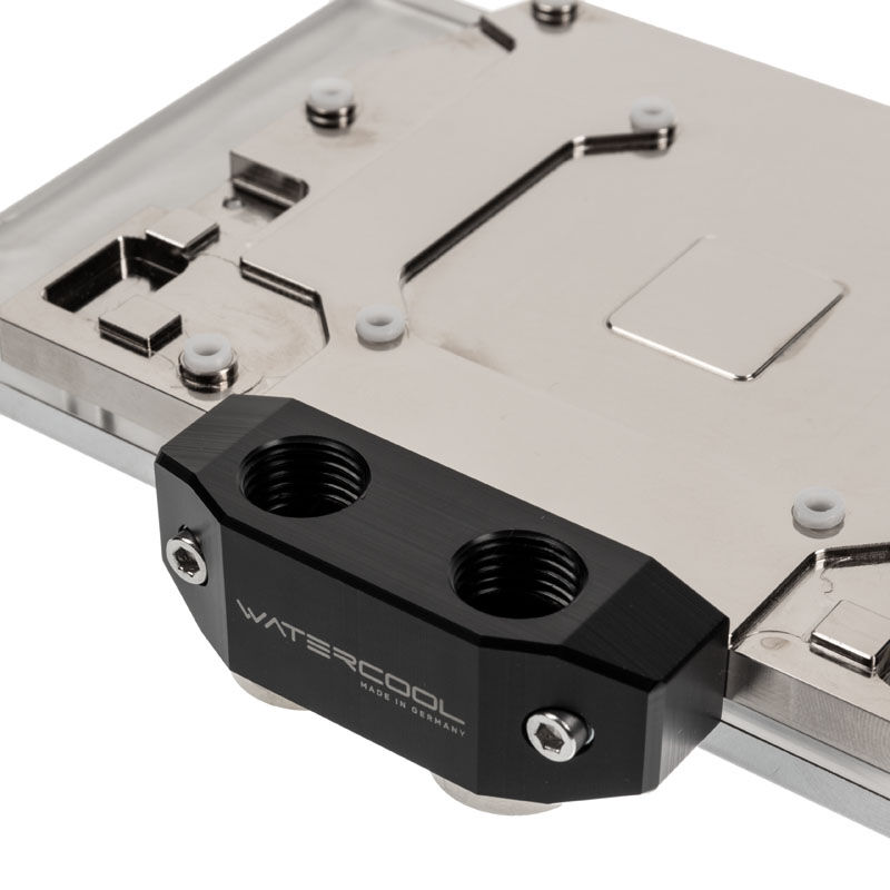 Watercool Heatkiller IV for Radeon RX 5700 XT, RGB - Acrylic + Nickel, silver