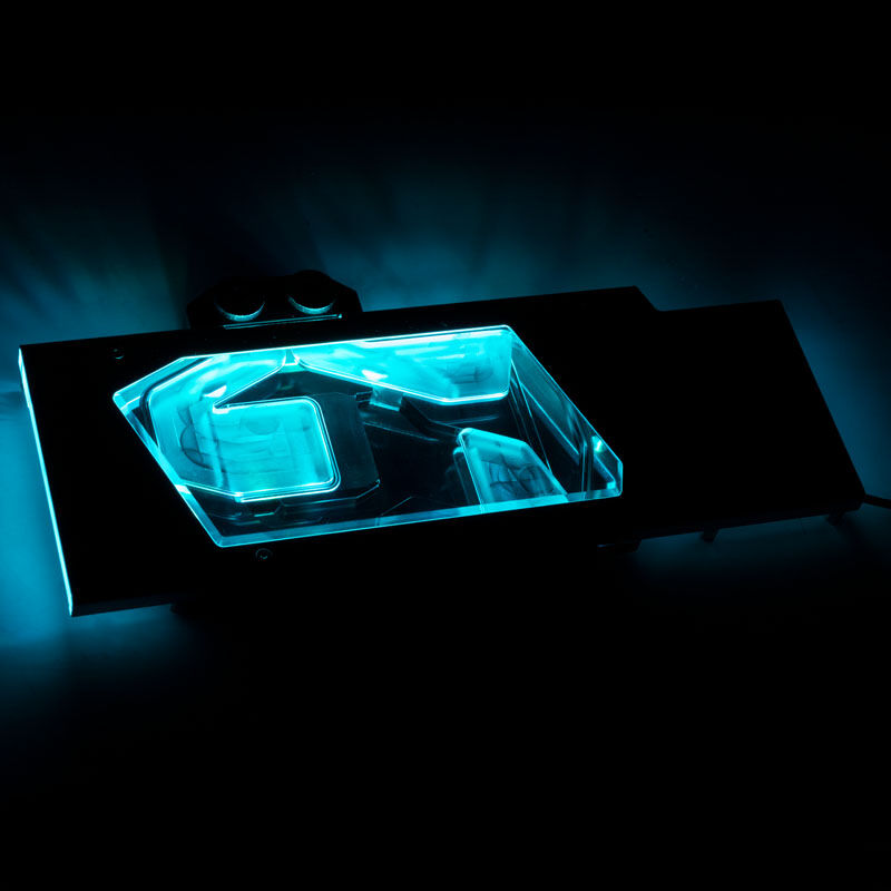Watercool Heatkiller IV for Radeon RX 5700 XT, RGB - Acrylic + Nickel, silver