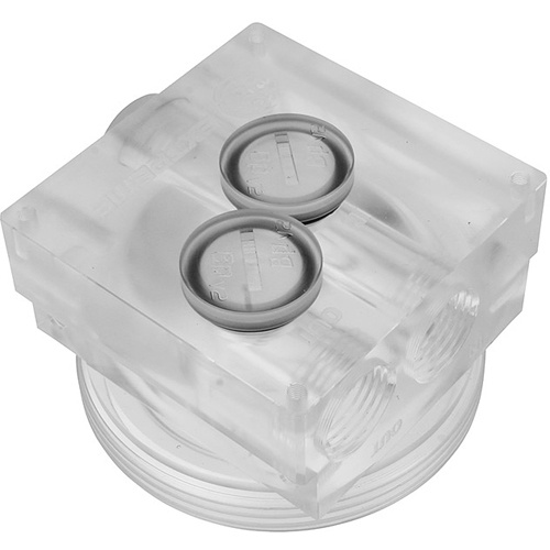 Bitspower D5 Mod Extreme Top V2, Acrylic Version - G3/8