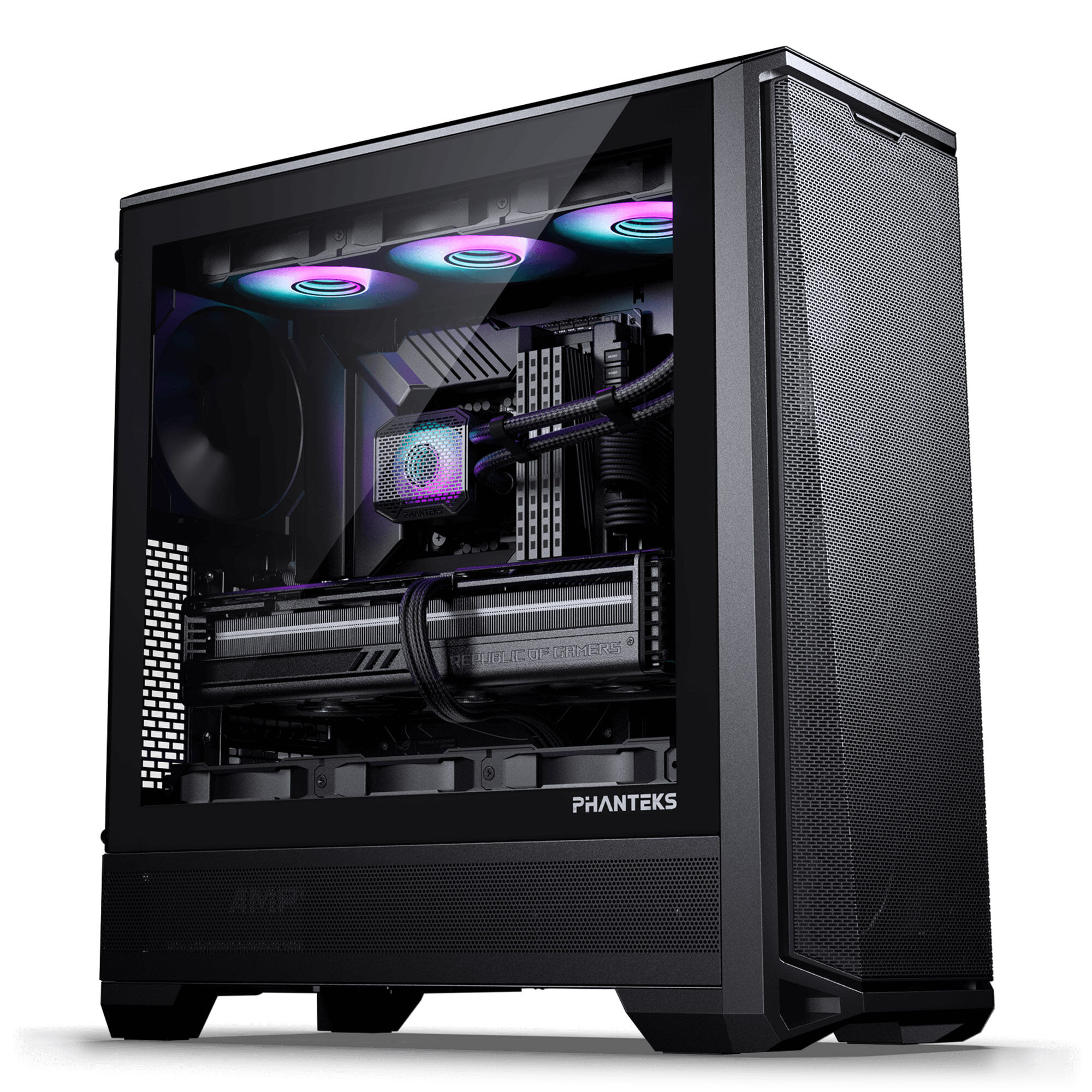 PHANTEKS Glacier One 360M25 Gen2 DRGB AiO Liquid Cooler - 360 mm, Black