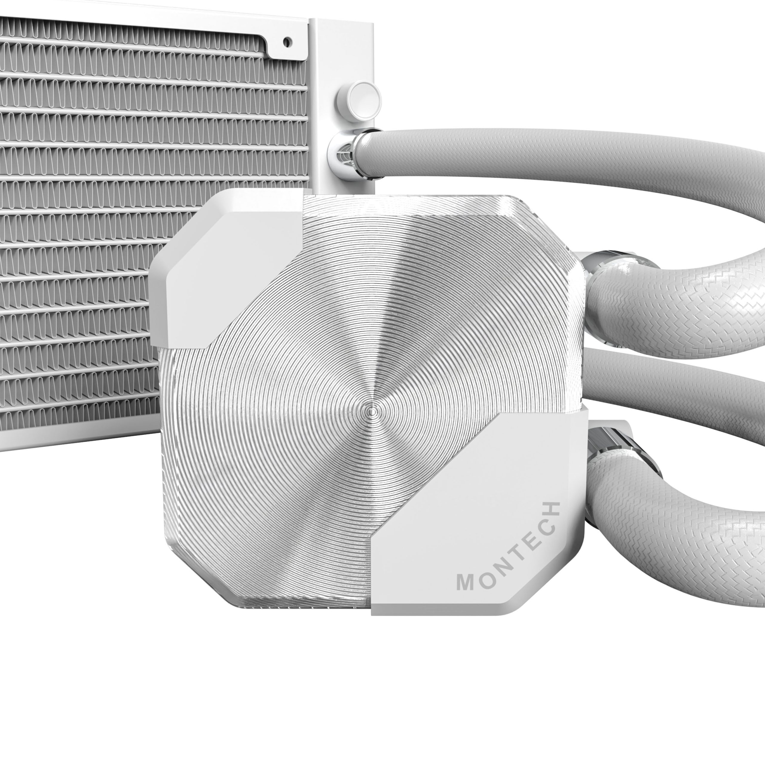 Montech HyperFlow Silent AiO Water Cooling System - 360mm, White