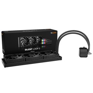 be quiet! Silent Loop 3 AiO water cooler, ARGB - 420mm, black