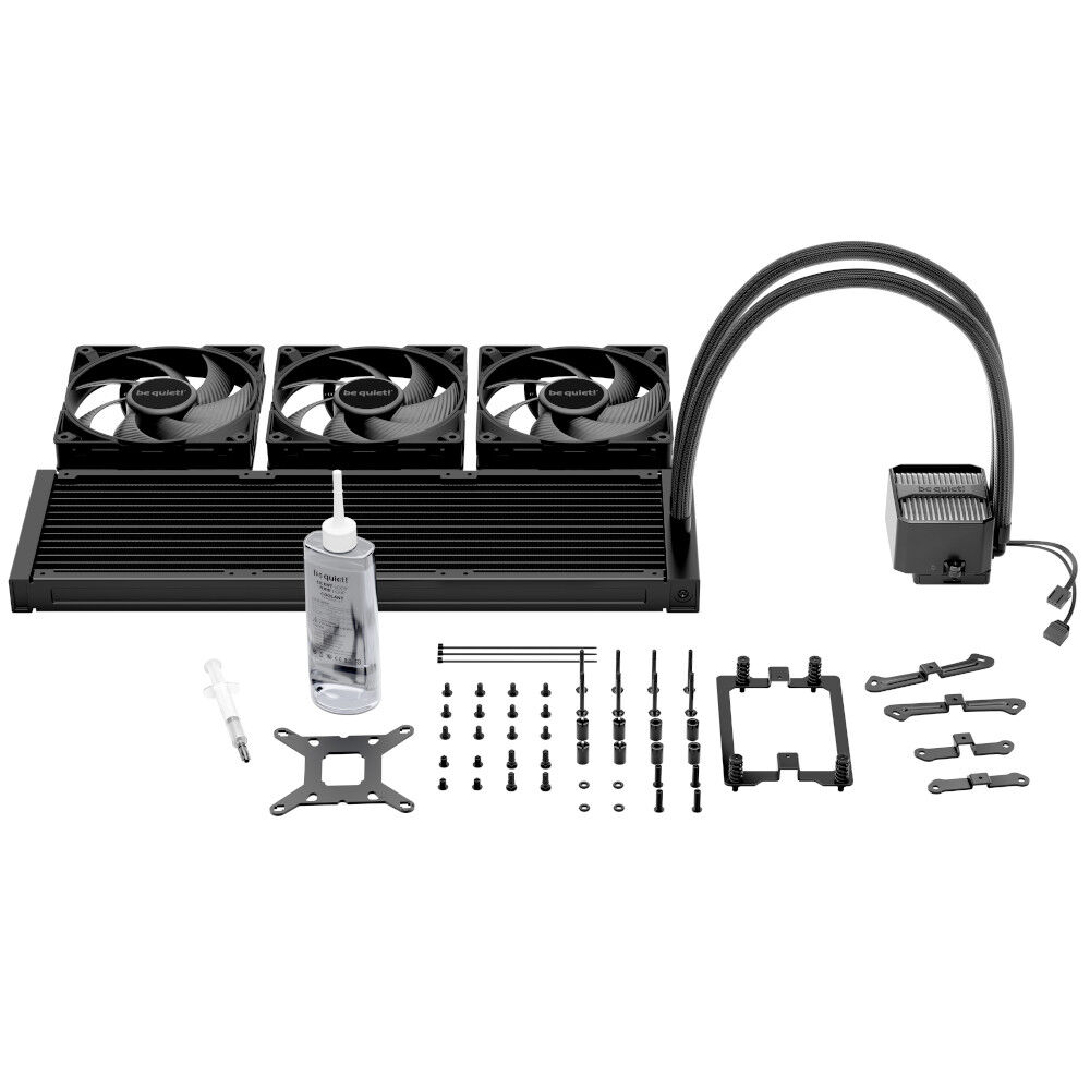 be quiet! Silent Loop 3 AiO water cooler, ARGB - 420mm, black