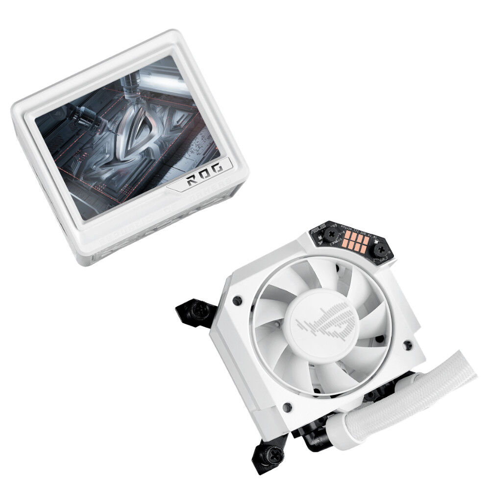 ASUS ROG Ryujin III 360 ARGB Extreme AiO Water Cooling System - 360mm, White