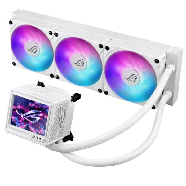 ASUS ROG Ryujin III 360 ARGB Extreme AiO Water Cooling System – 360mm, White