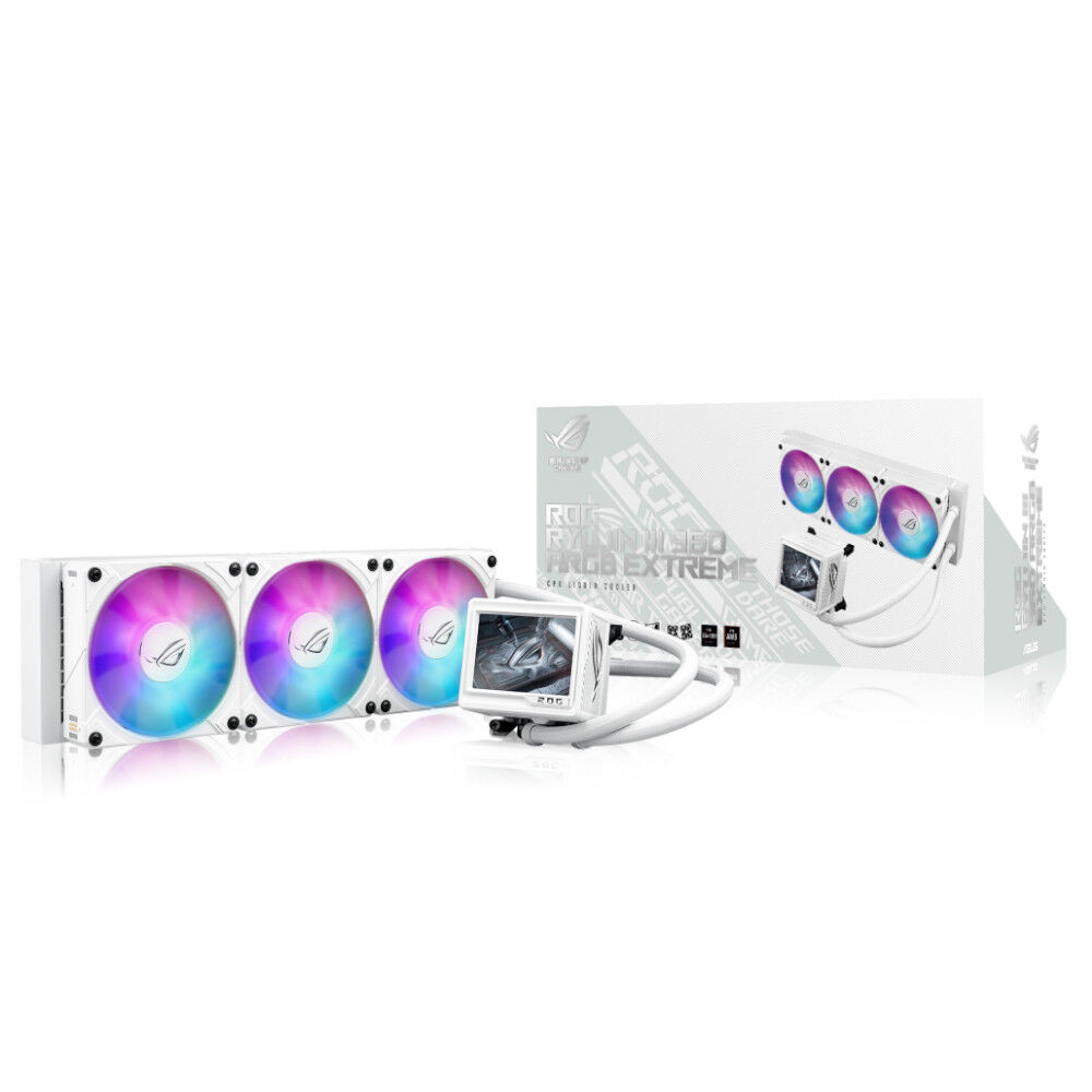 ASUS ROG Ryujin III 360 ARGB Extreme AiO Water Cooling System - 360mm, White