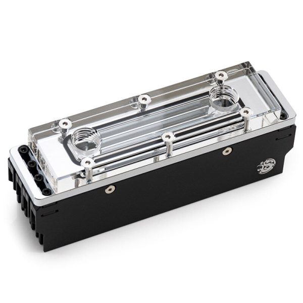 Bitspower memory cooler, DDR5, transparent double-sided – 4 DIMMS