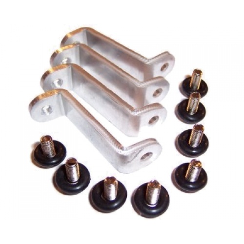 Tray Radiator Mount XSPC M4 Aluminium Radiator Mounting Bracket Set - Watercooling UK