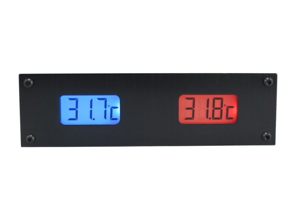 XSPC 5.25 Bay Temperature Display Frame V2