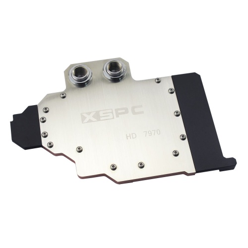 XSPC Full Cover Razor 7970 - Brushed Stainless