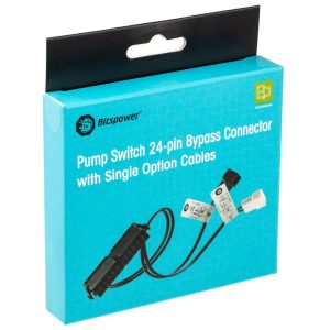 Bitspower 24-pin ATX - jumper plug with fan output