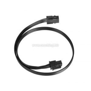 Cubitek Black Cobra Series 4-pin ATX12V Extension - 50cm