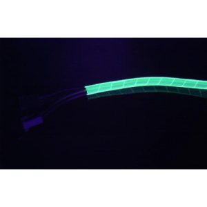Bitspower spiral outer casing 4mm - 1m UV Green