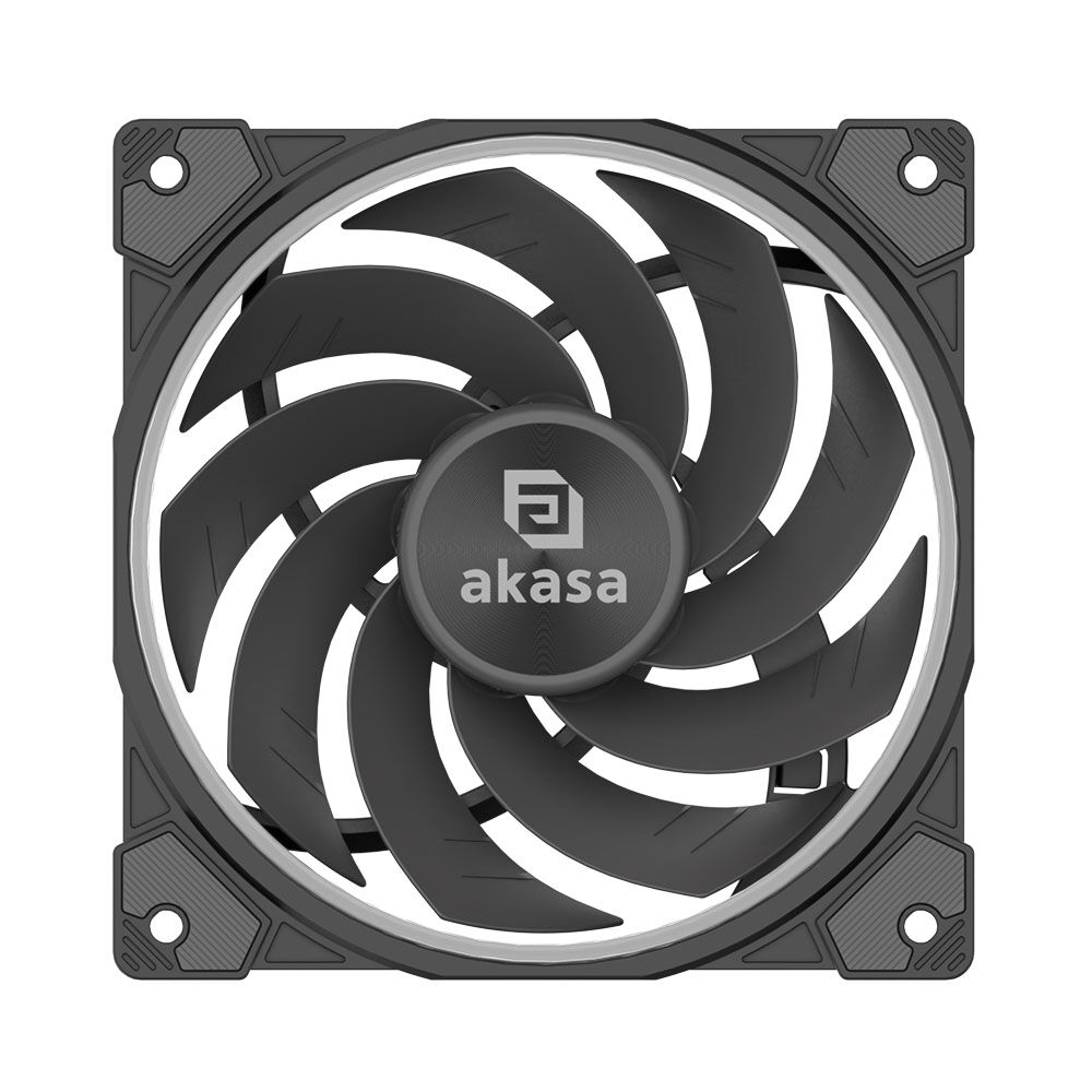 Akasa SOHO AR12 Reverse PWM fan, RGB - 120mm, black : image 6