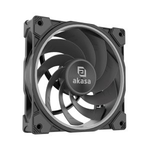 Akasa SOHO AR12 Reverse PWM fan, RGB - 120mm, black : image 8