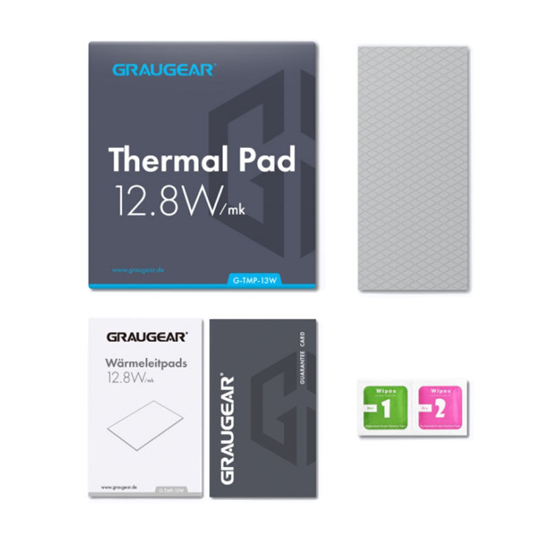 Graugear thermal pad for CPU or memory, 100 x 45 x 1 mm : image 2