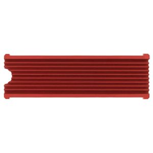AXAGON CLR-M2 passive M.2 SSD heatsink - 2280, aluminum, red : image 4