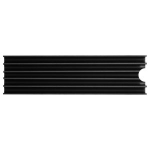 AXAGON CLR-M2L10 passive M.2 SSD heatsink - 2280, 10 mm height, aluminum, black : image 3
