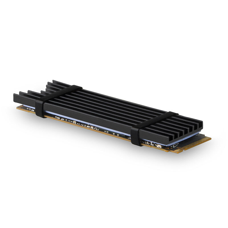 AXAGON CLR-M2L3 passive M.2 SSD heatsink - 2280, 3 mm height, aluminum, black