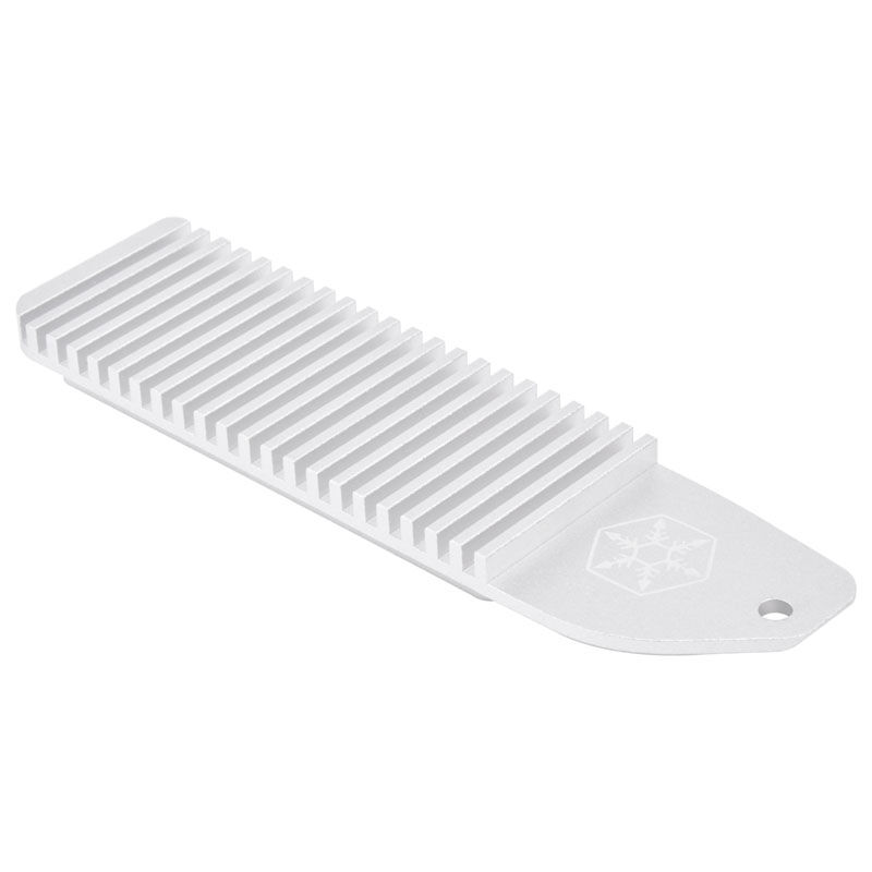 SilverStone SST-TP06 - PS5 Aluminum M.2 SSD Cooler - silver