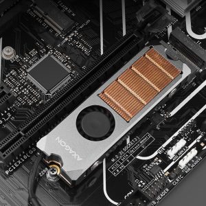 AXAGON CLR-M2FAN cooler for M.2 2280 SSD