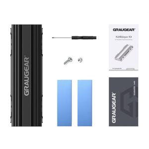 Graugear M.2 NVMe SSD heatsink for PlayStation 5 storage expansion